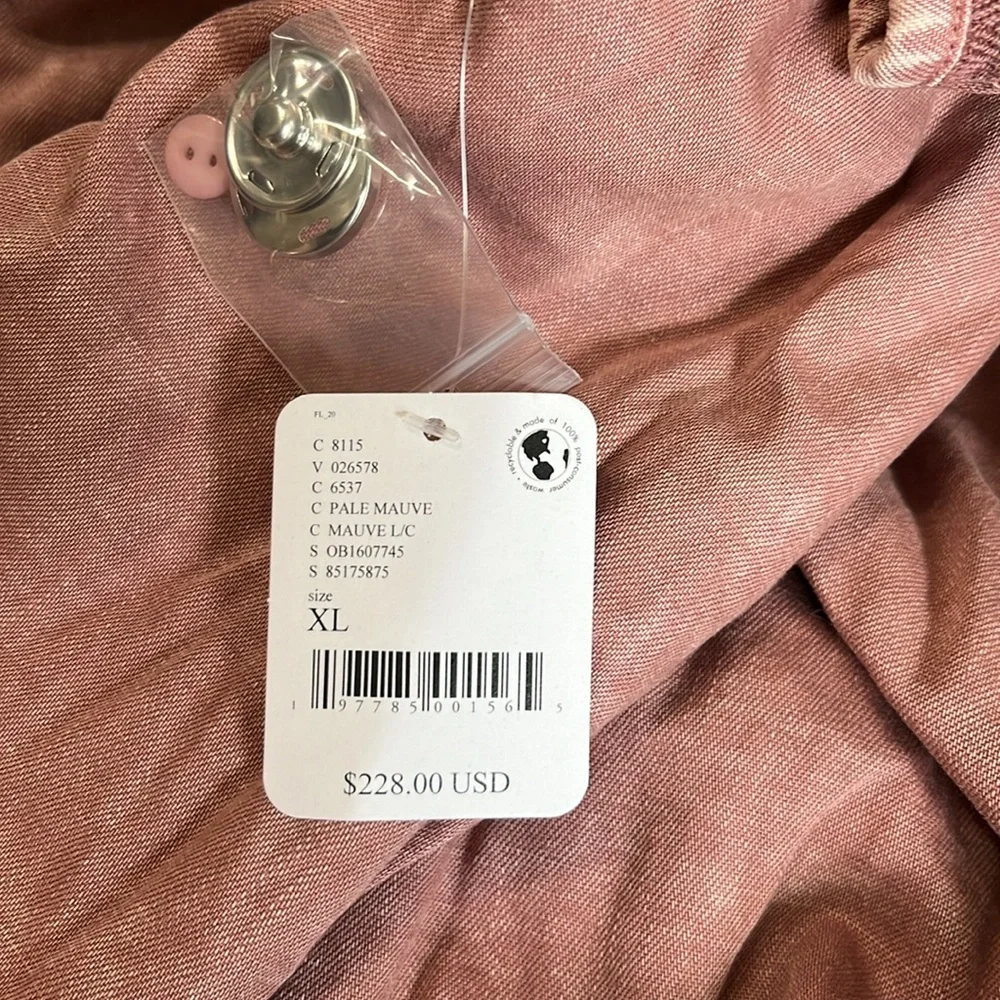 Free People Lolo Jacket in Mauve Size XL NWT - Picture 13 of 13